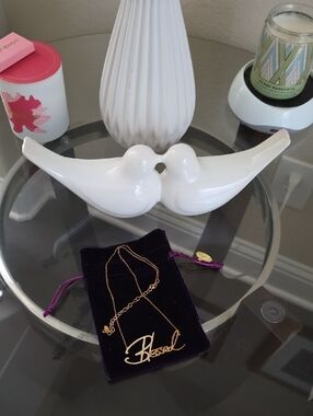 Blessed Nameplate Necklace